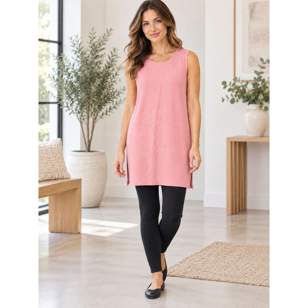 J.Jill Pink Sleeveless Tunic